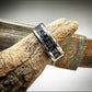 Black Japanese Samurai Sword Fragment Ring
